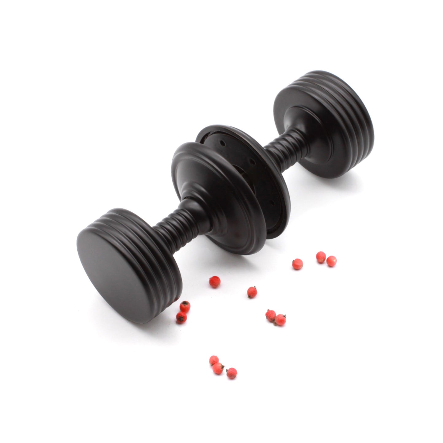 Oxford Mortice Door Knob Matt Black