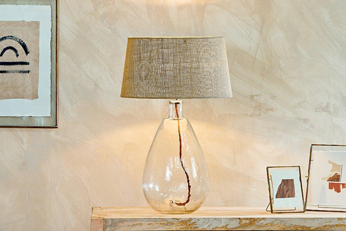 Baba Clear Glass Lamp - Home Decor