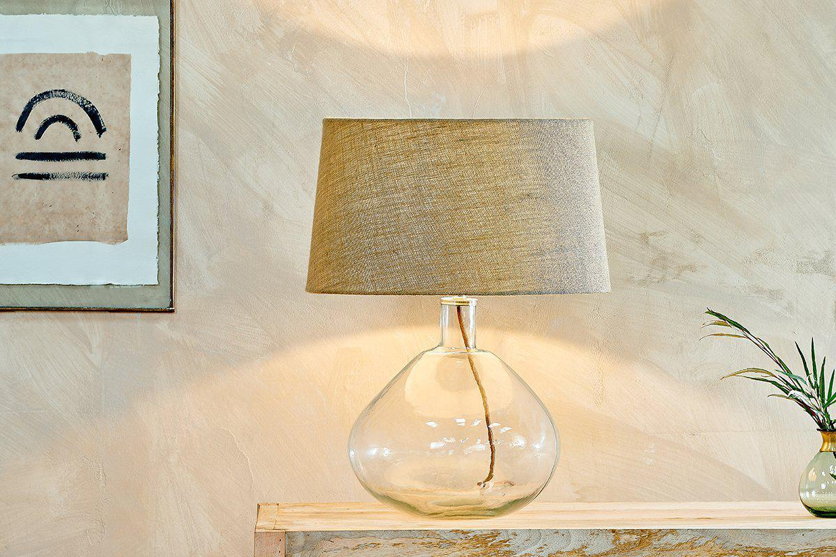 Baba Clear Glass Lamp