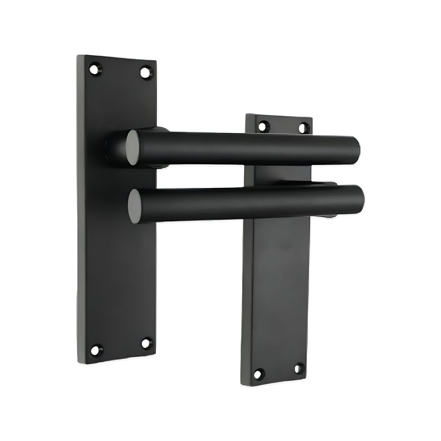 Lever on Backplate Latch Door Handle Home Decor
