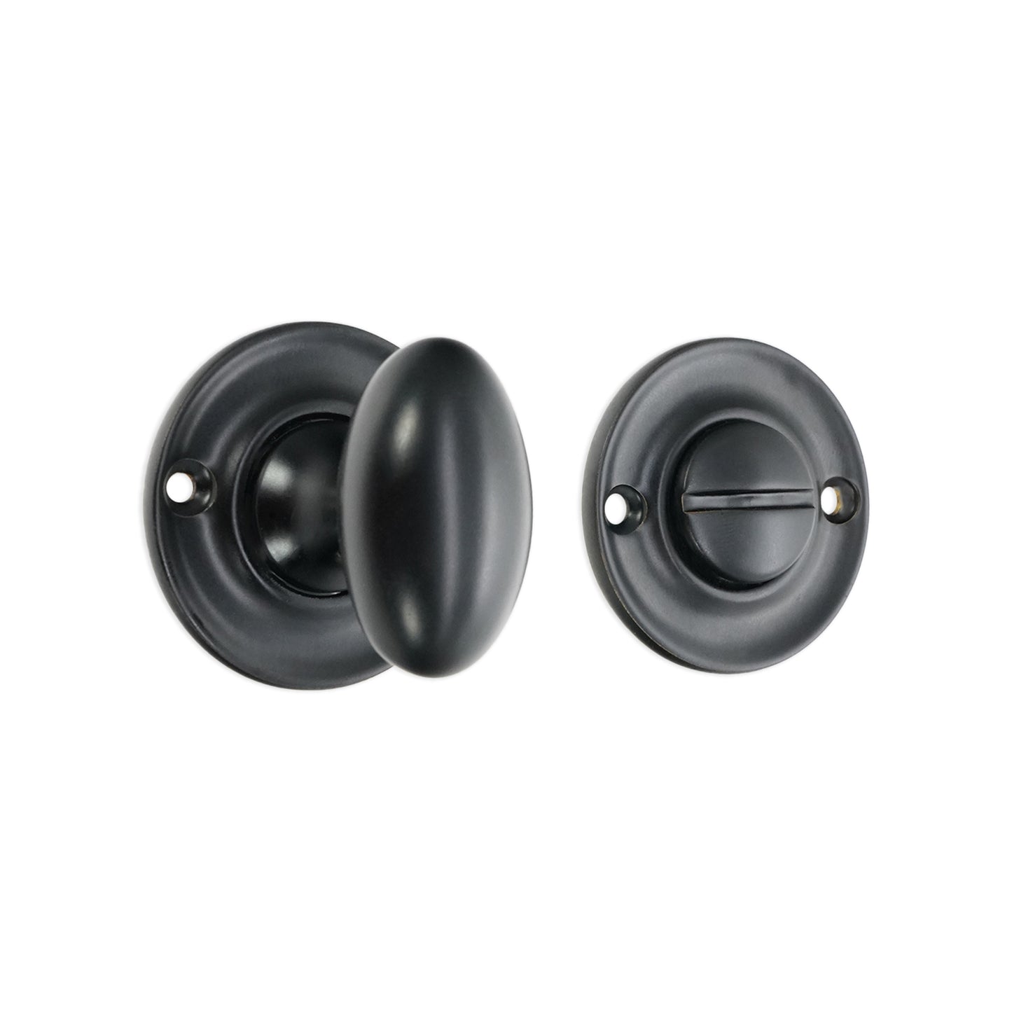 Slimline Turn & Release Matt Black Home Decor