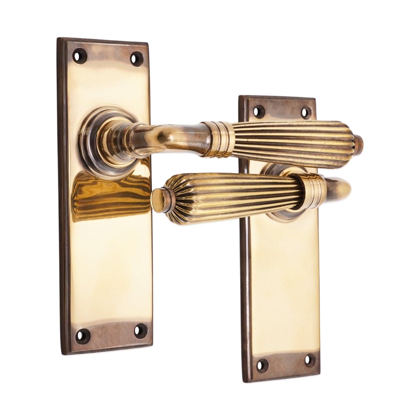 Lever on Backplate Home Decor