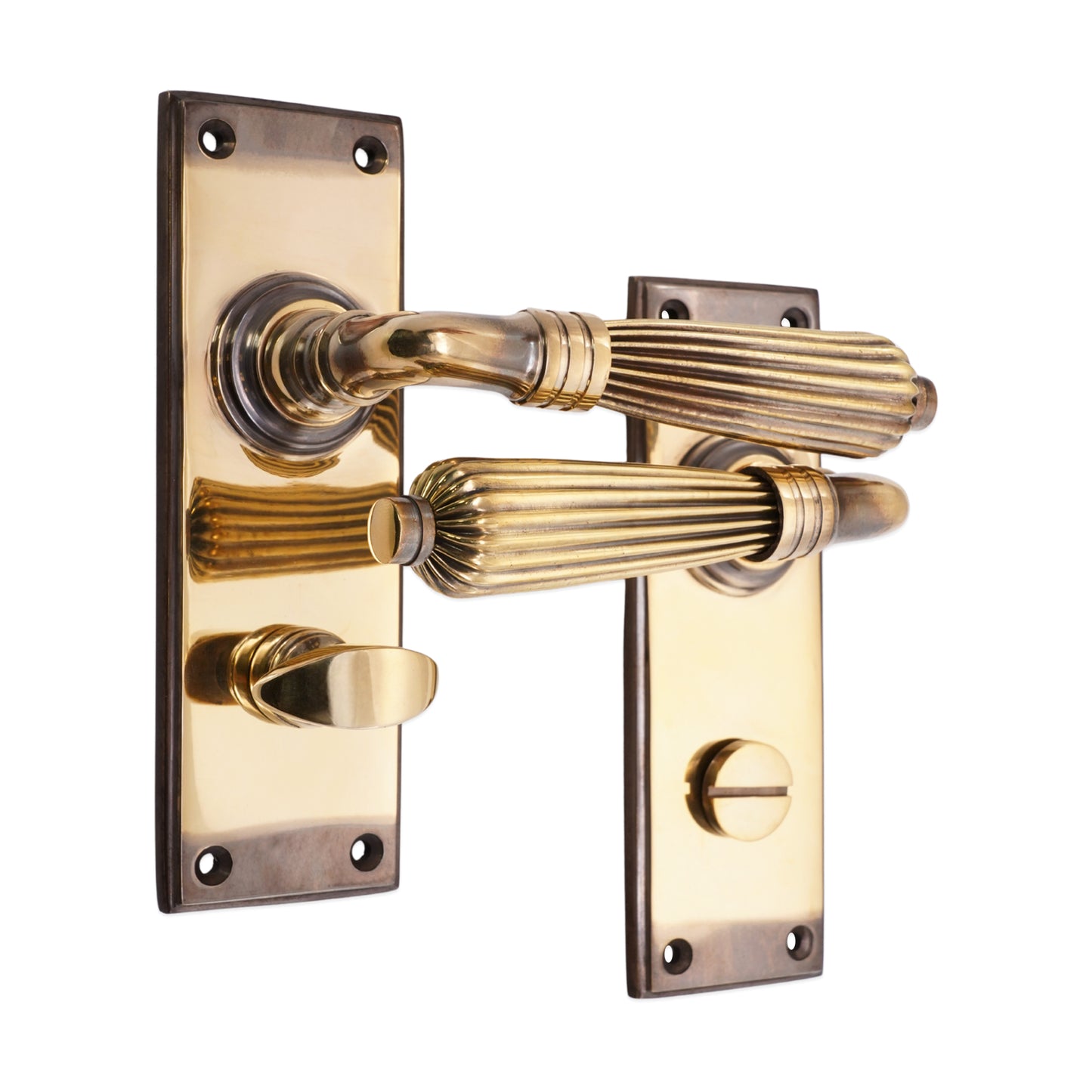 Lever on Backplate Home Decor