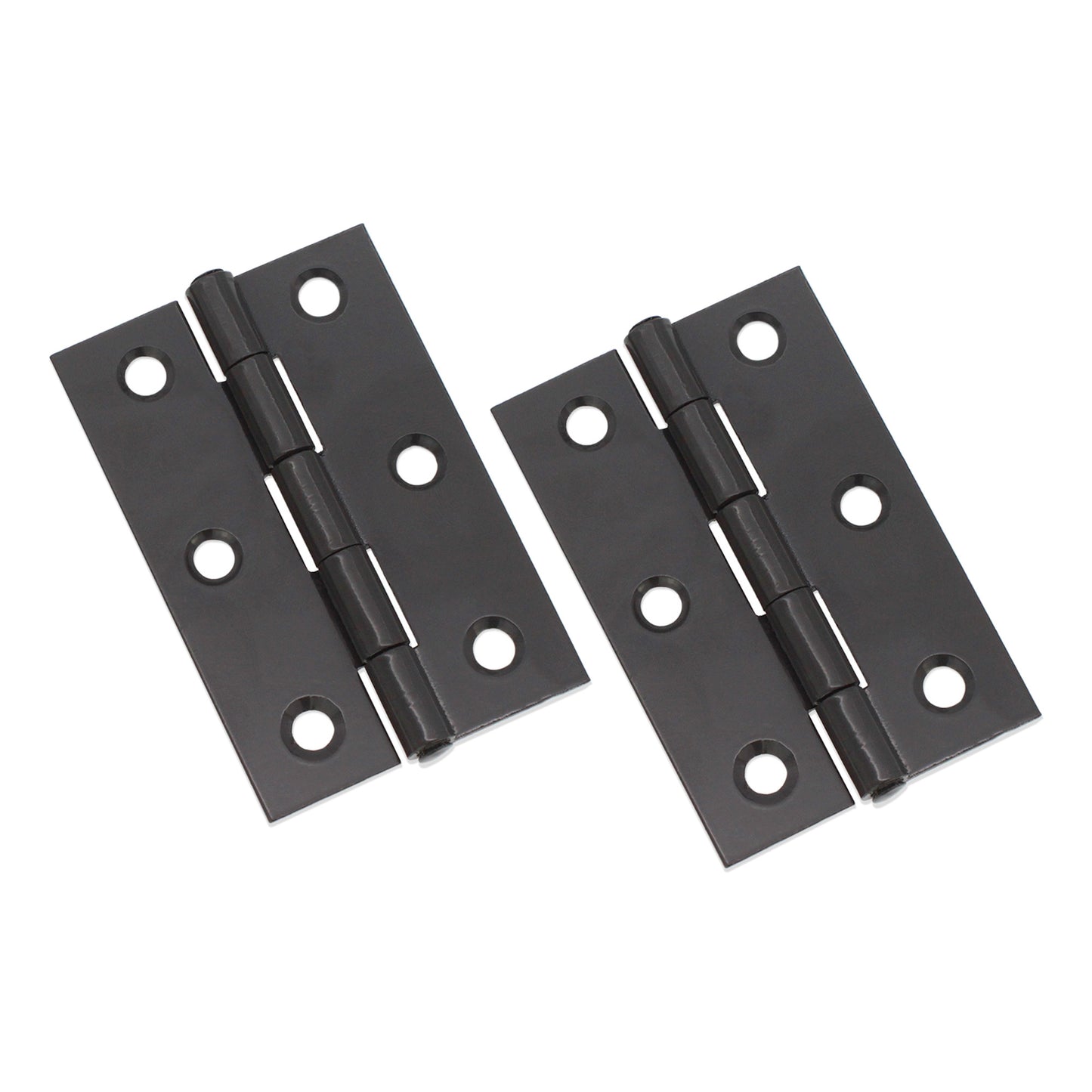 NON CE Mild Steel Butt Hinges - Gunmetal Grey