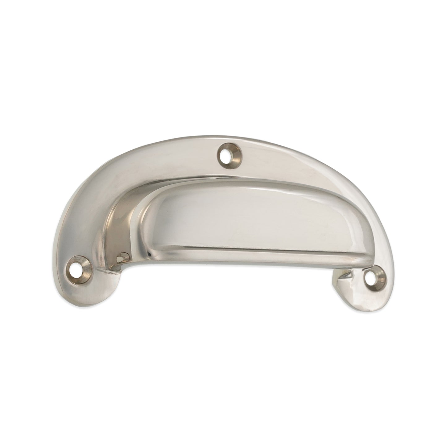 Traditional Cup Pull Polished Nickel