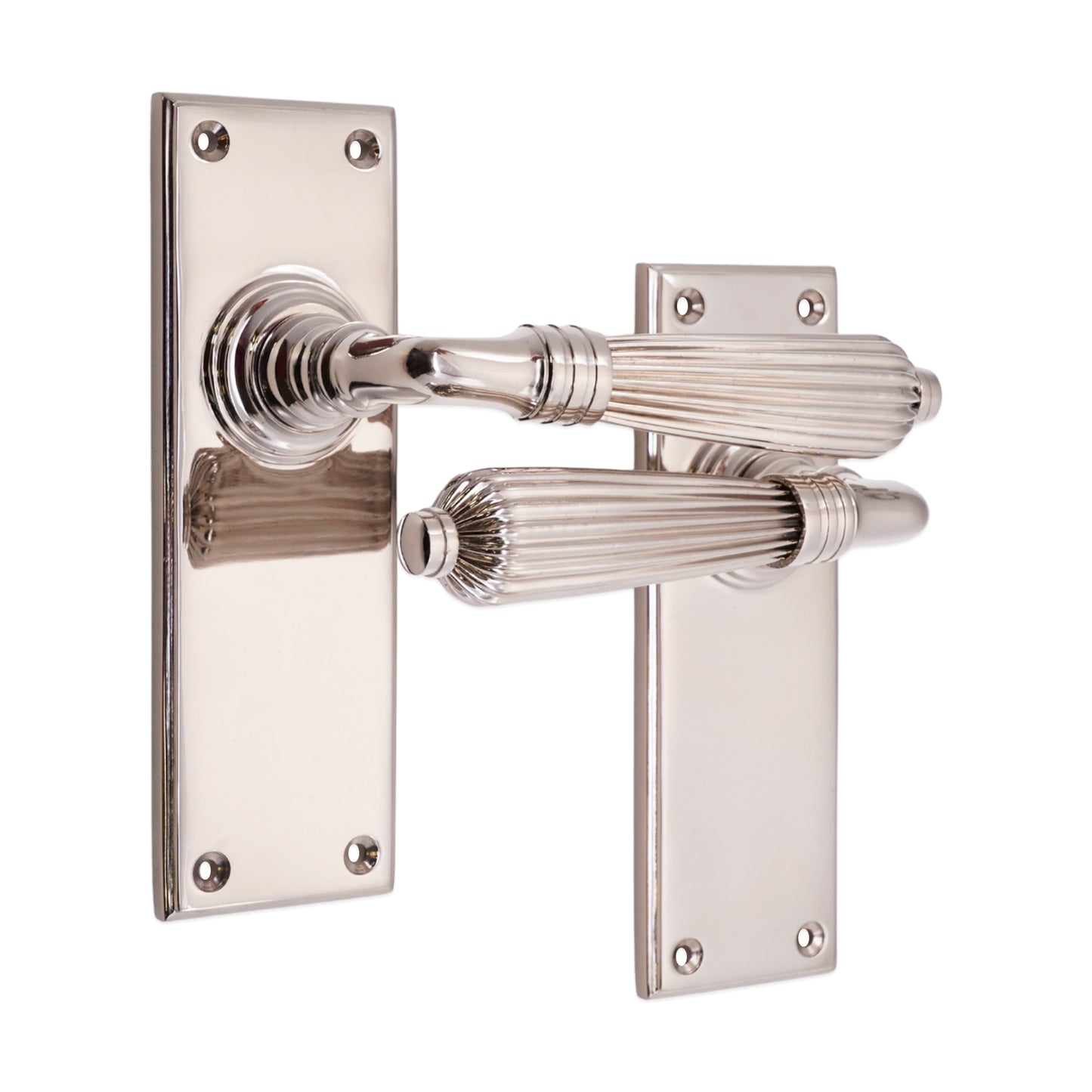 Lever on Backplate Home Decor