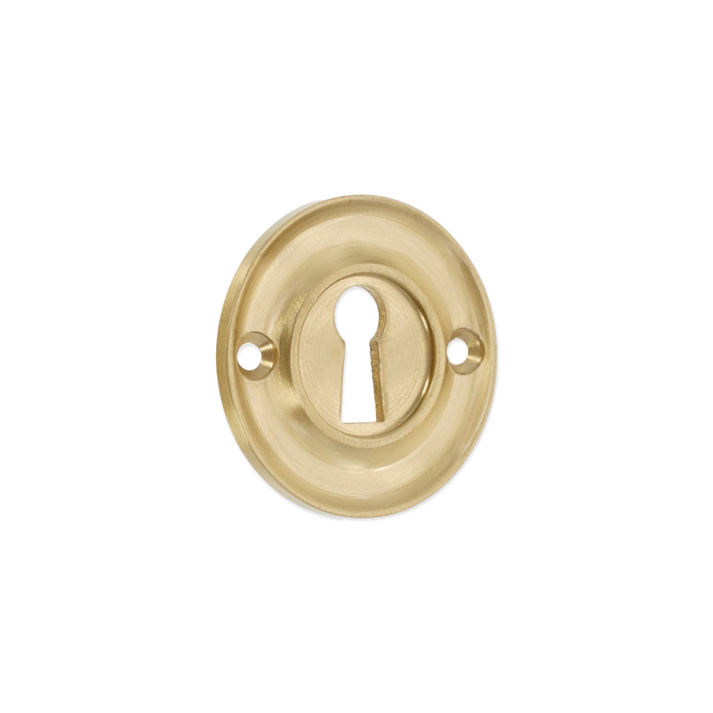 Slimline Standard Escutcheon Satin Brass