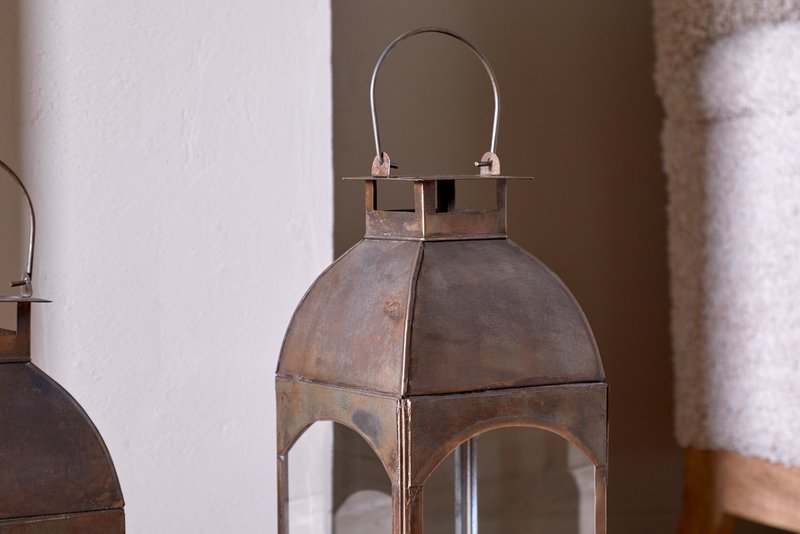 Nivas Lantern - Antique Brass