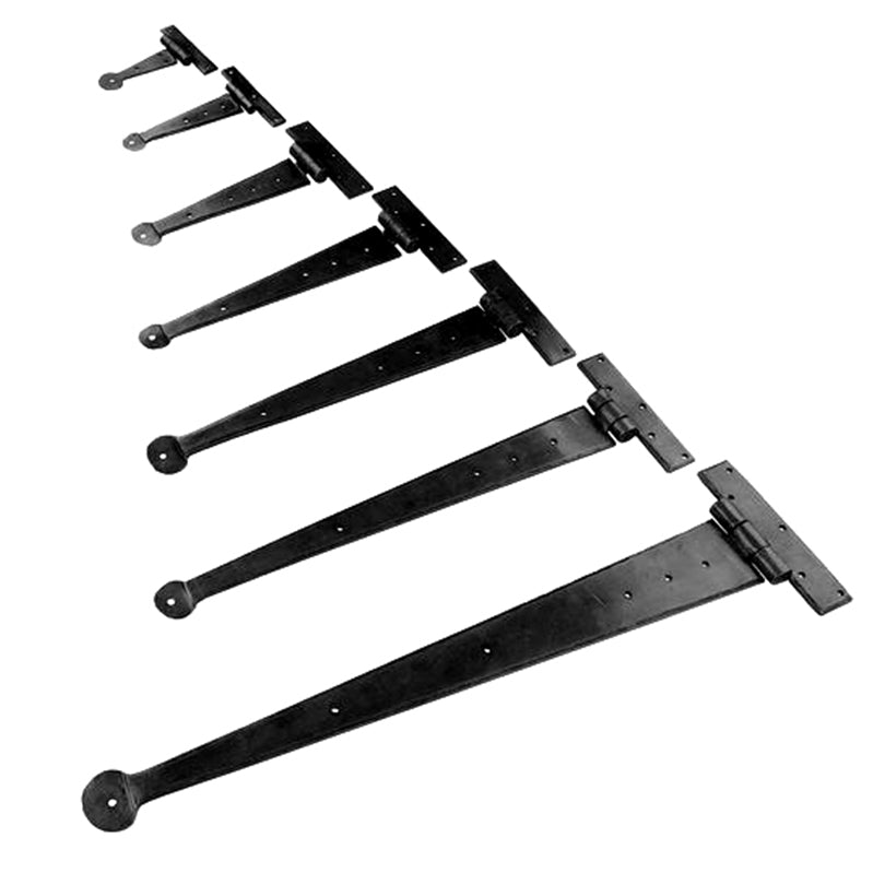 T - Hinges Penny End Beeswax 18" 450mm