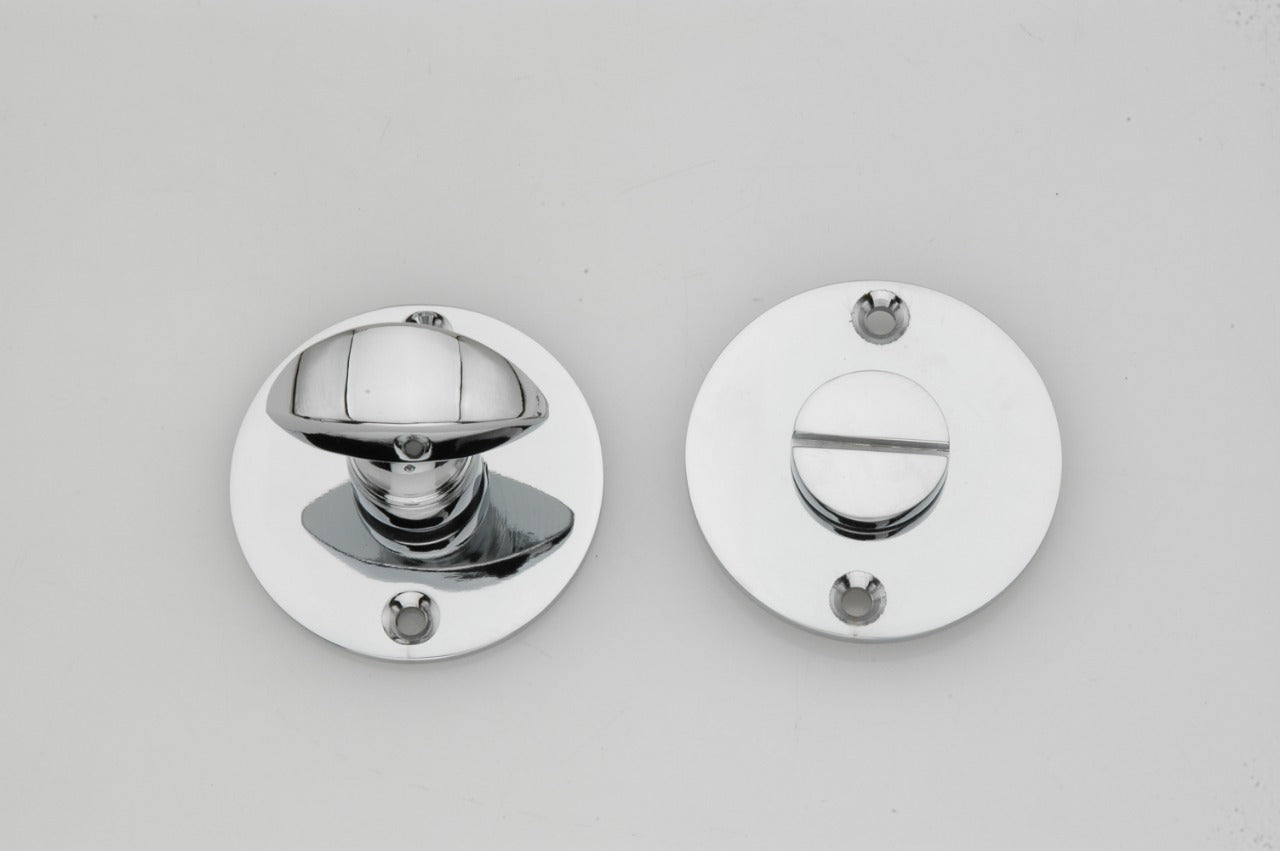 Bathroom Turn & Release Polished Chrome Home Decor