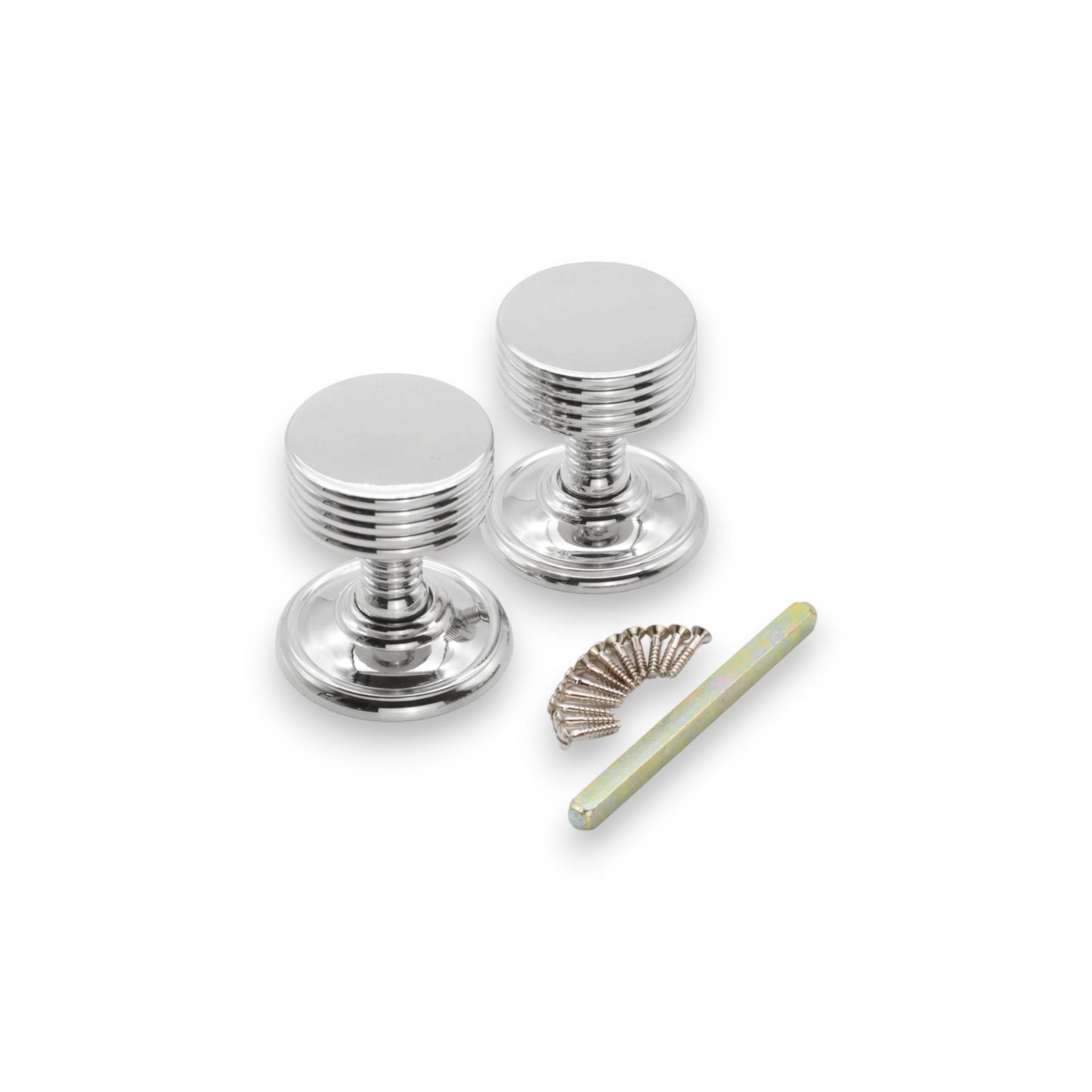 Oxford Mortice Door Knob Polished Nickel Home Decor