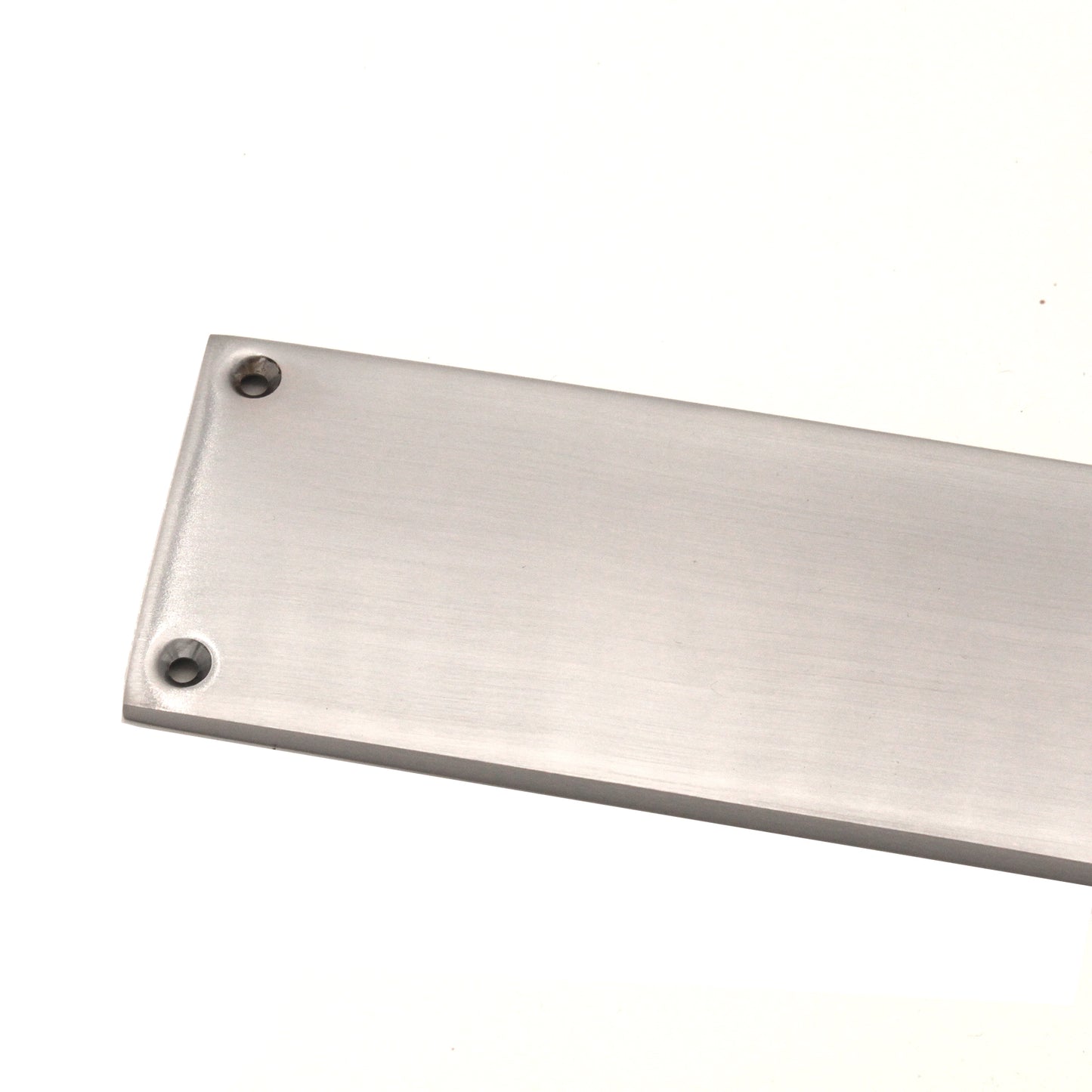 Plaque de doigt victorienne 275 mm chrome satiné