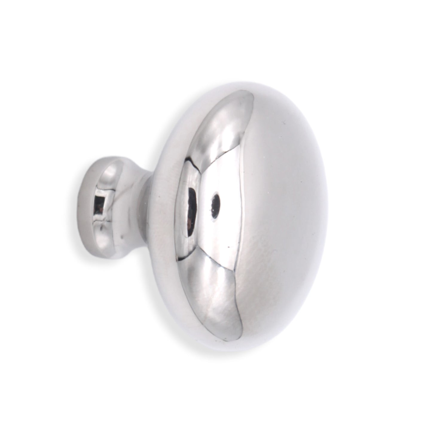 Mushroom Cupboard Knob Polished Nickel Home Decor