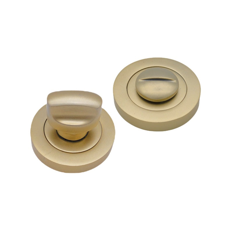 bathroom Turn & Release Satin Brass Home Decor