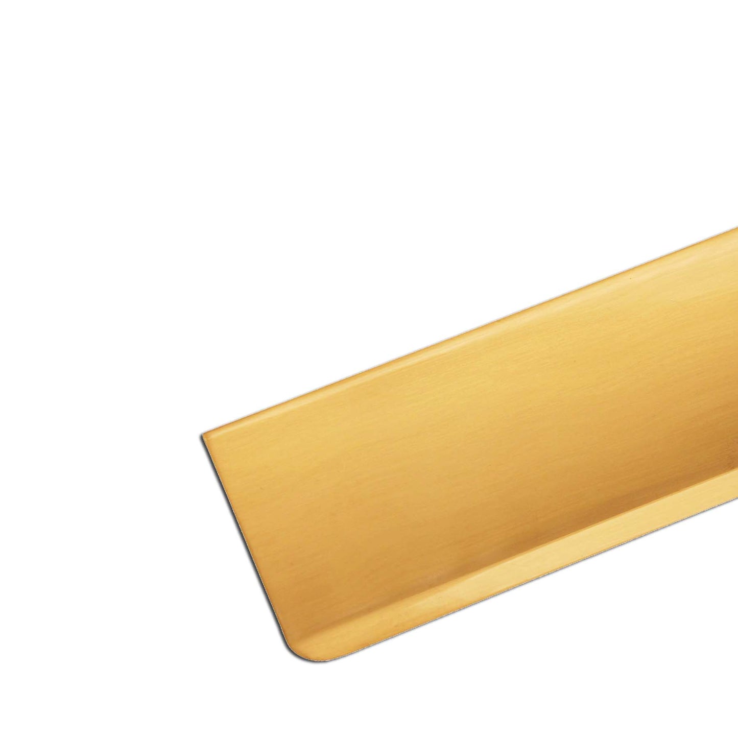 Rabat de rangement 300 x 87 mm Laiton satiné