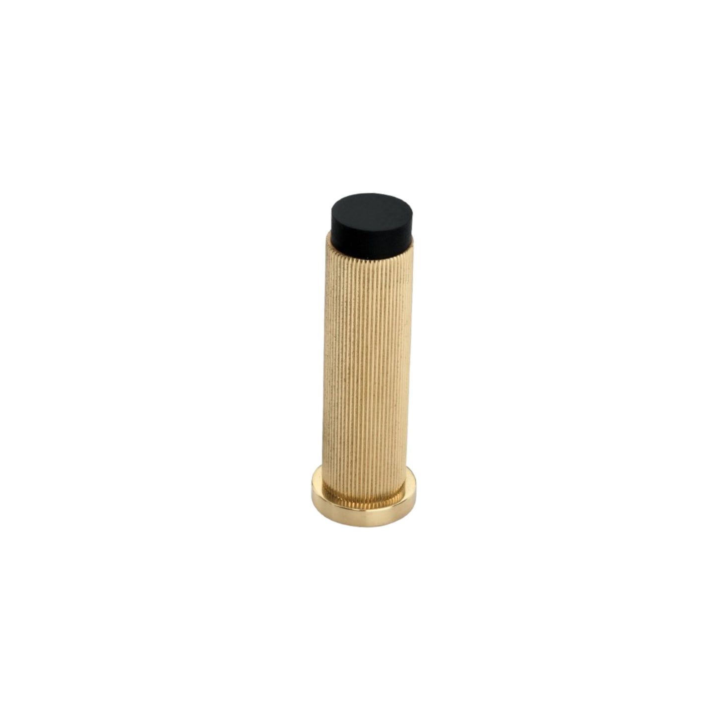 Connaught Linear Door Stopper Polished Brass Door Knocker