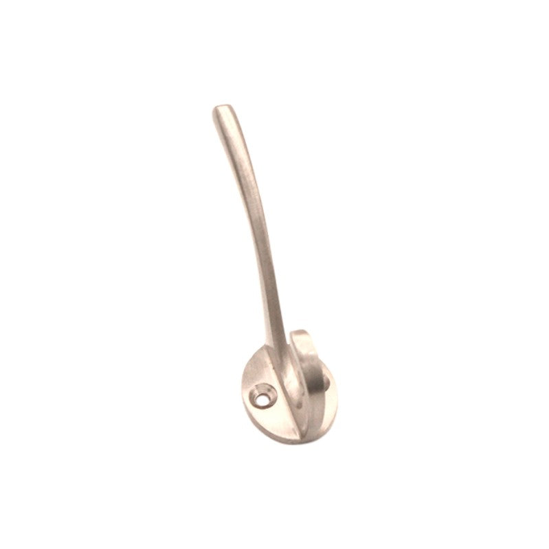 Victorian Coat Hook Satin Nickel Home Decor
