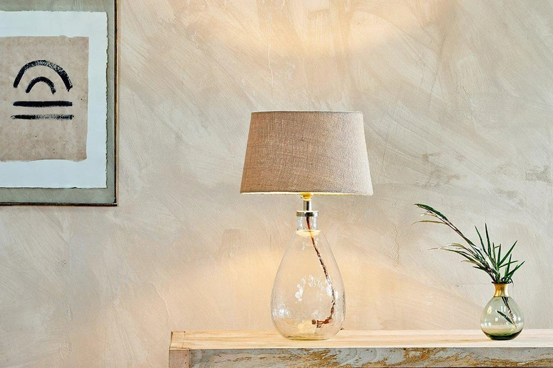 Baba Clear Glass Lamp