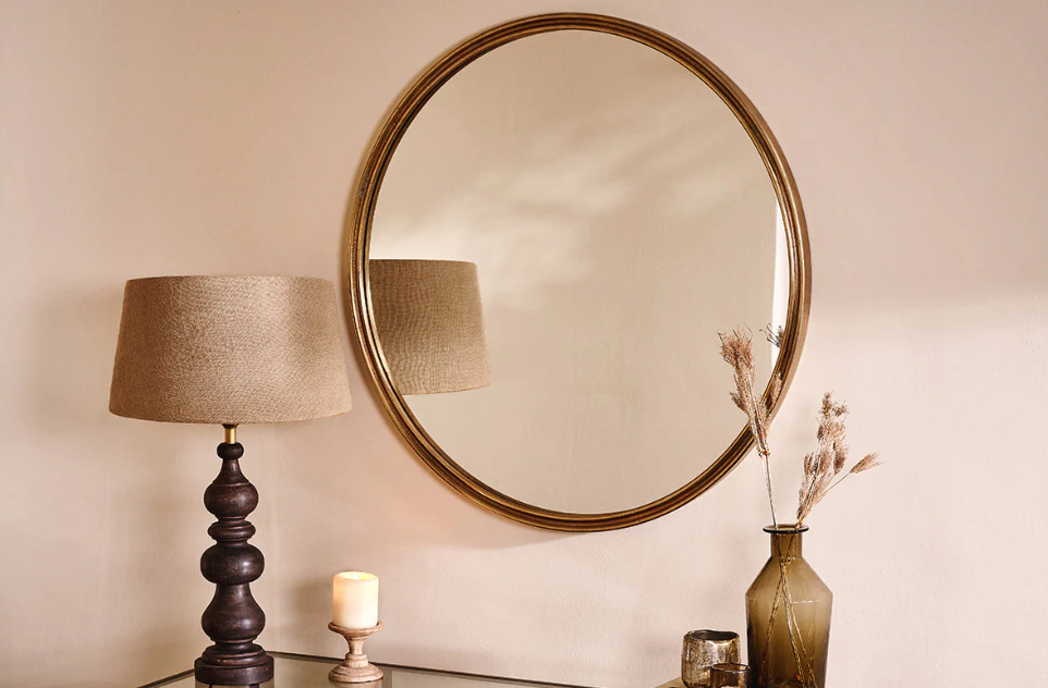 Almora Round Mirror - Large