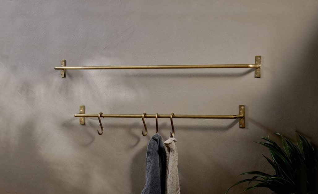 Iron Hanging Rail Home Decor