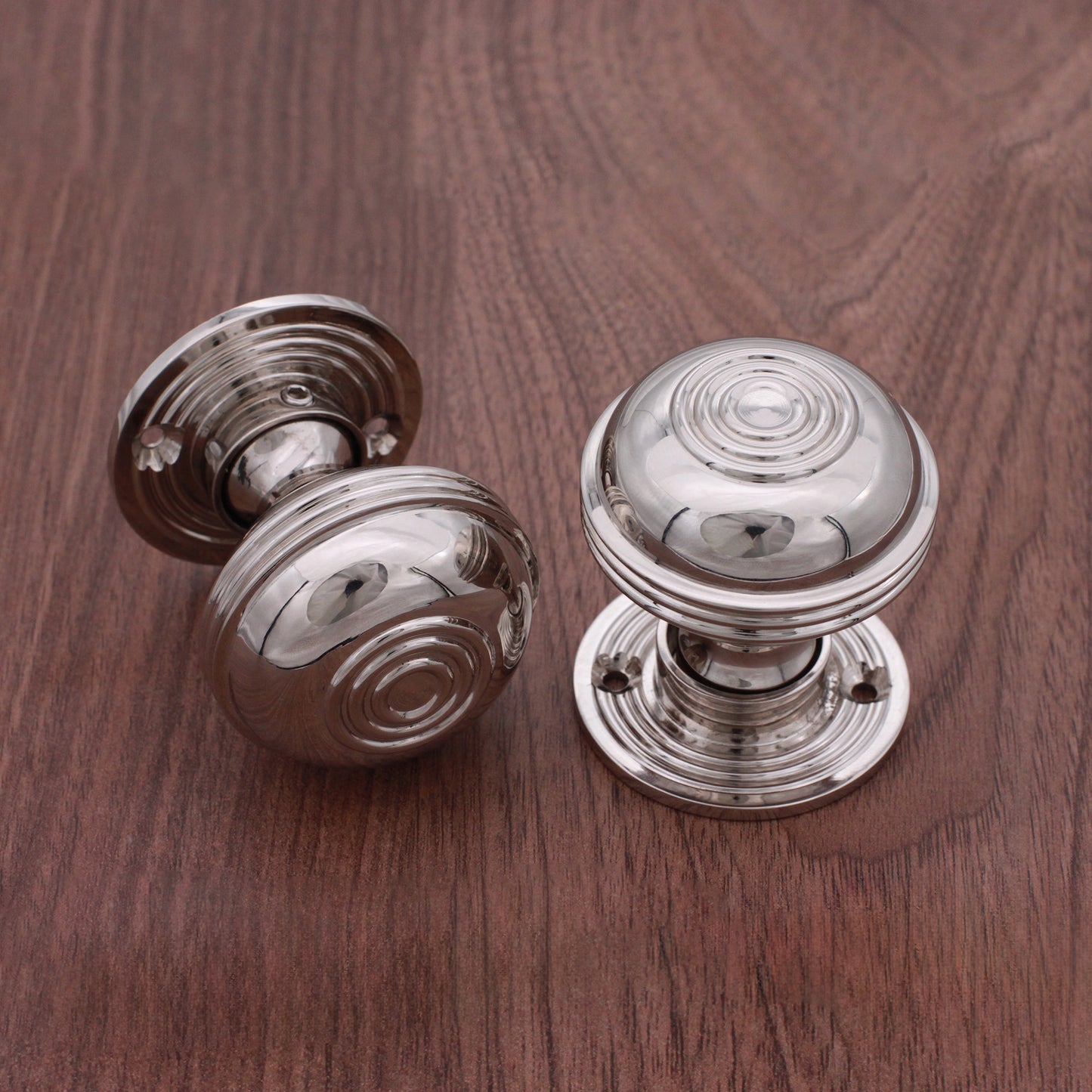 Bloxwich Bouton de porte à rebord/à mortaiser 50 mm Nickel poli