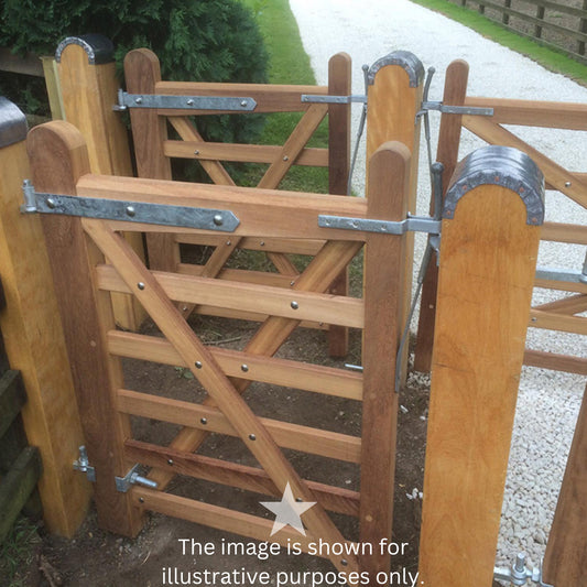 Field Gate Kit - Adjustable 12"- 300mm Zinc