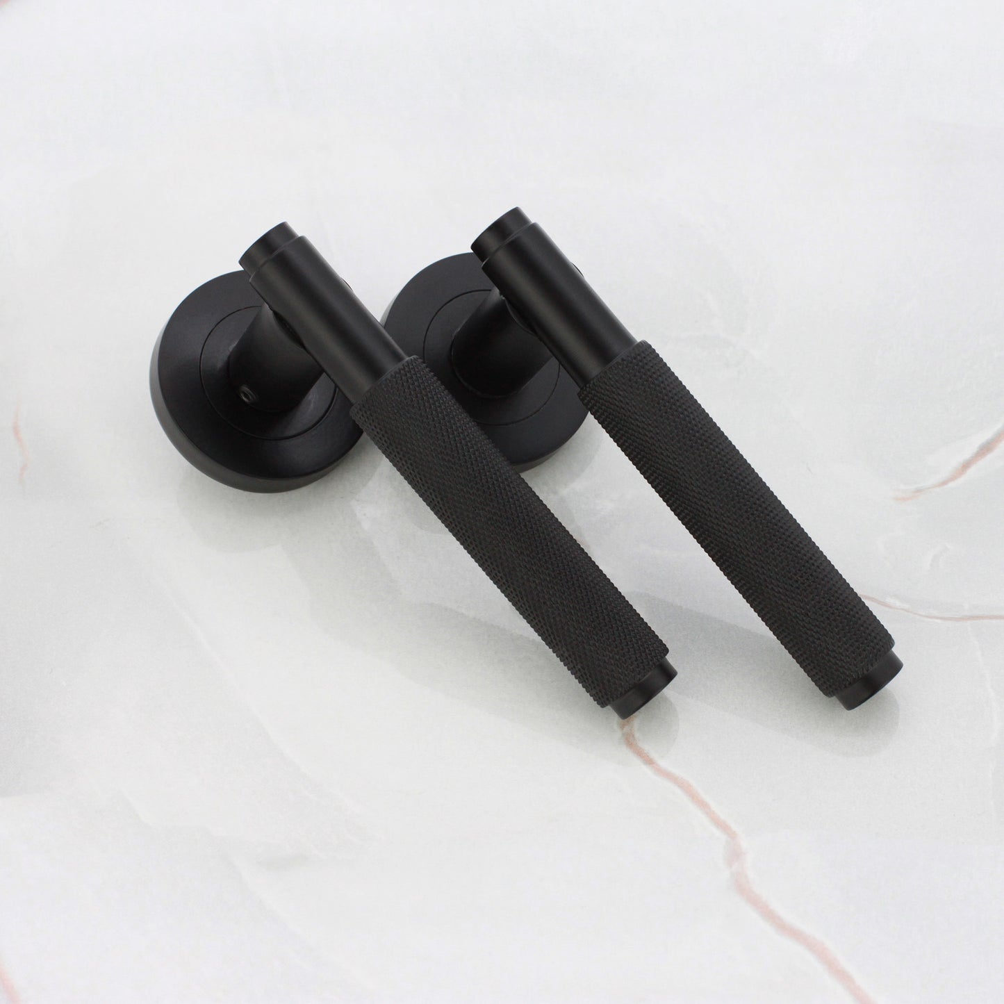 Connaught Lever on Rose Matt Black