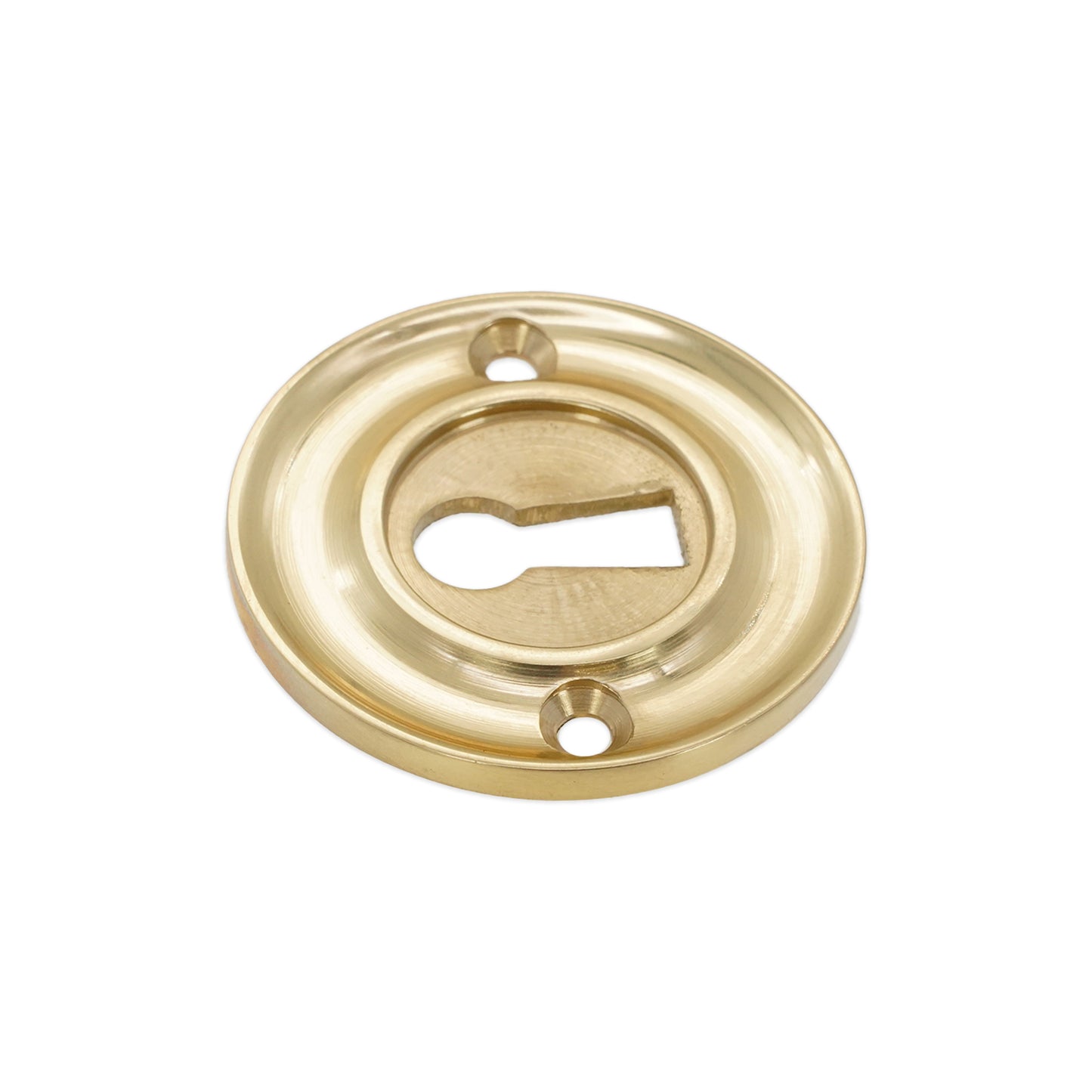 Slimline Standard Escutcheon Polished Brass