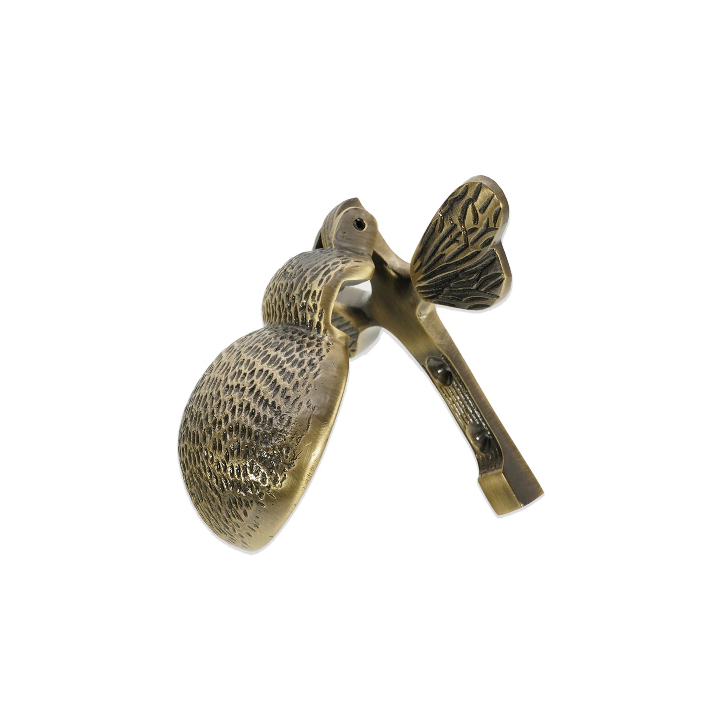 Bumble Bee Door Knocker Antique Brass