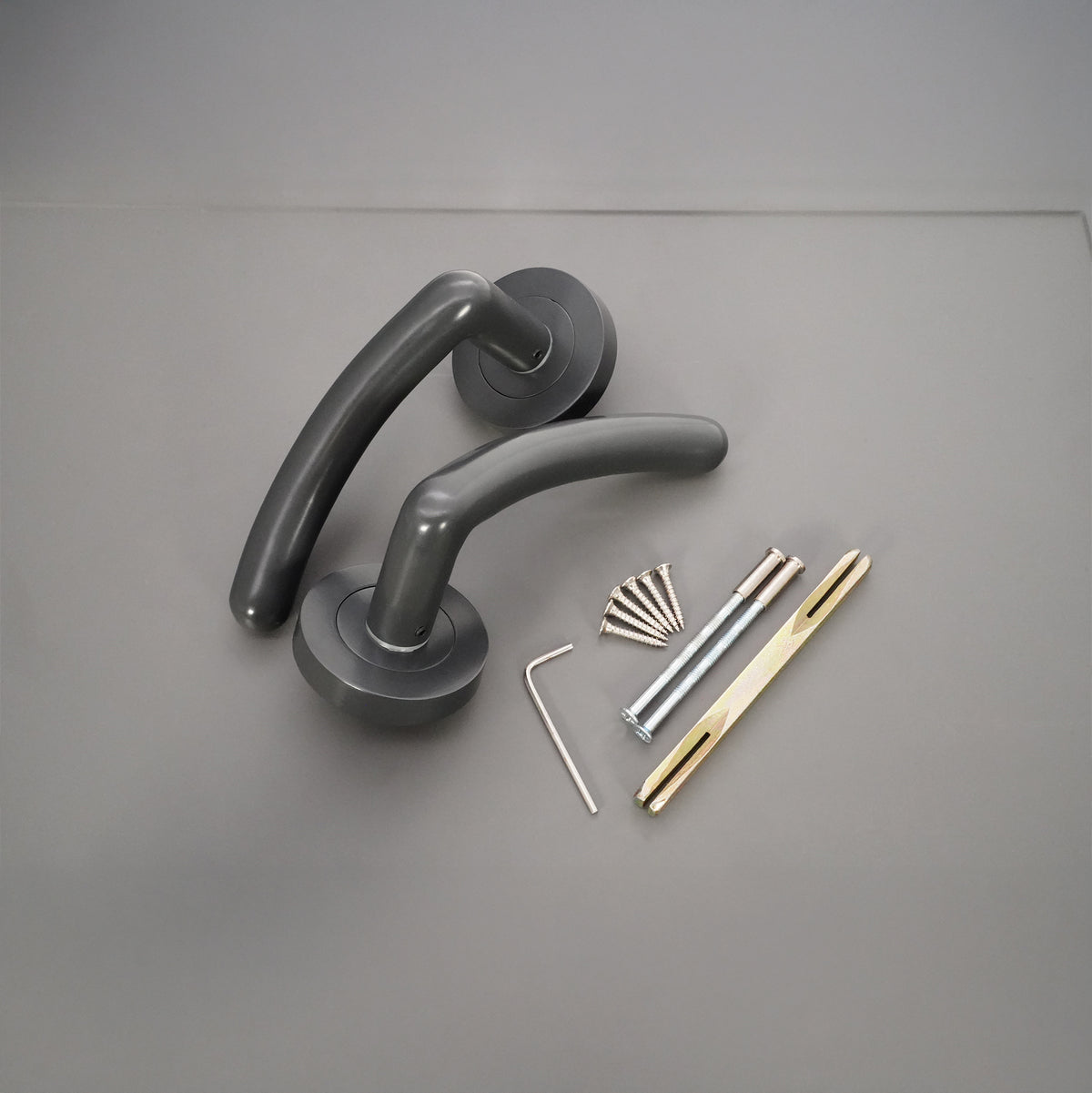 Gunmetal Grey Lever Door Handle Home Decor