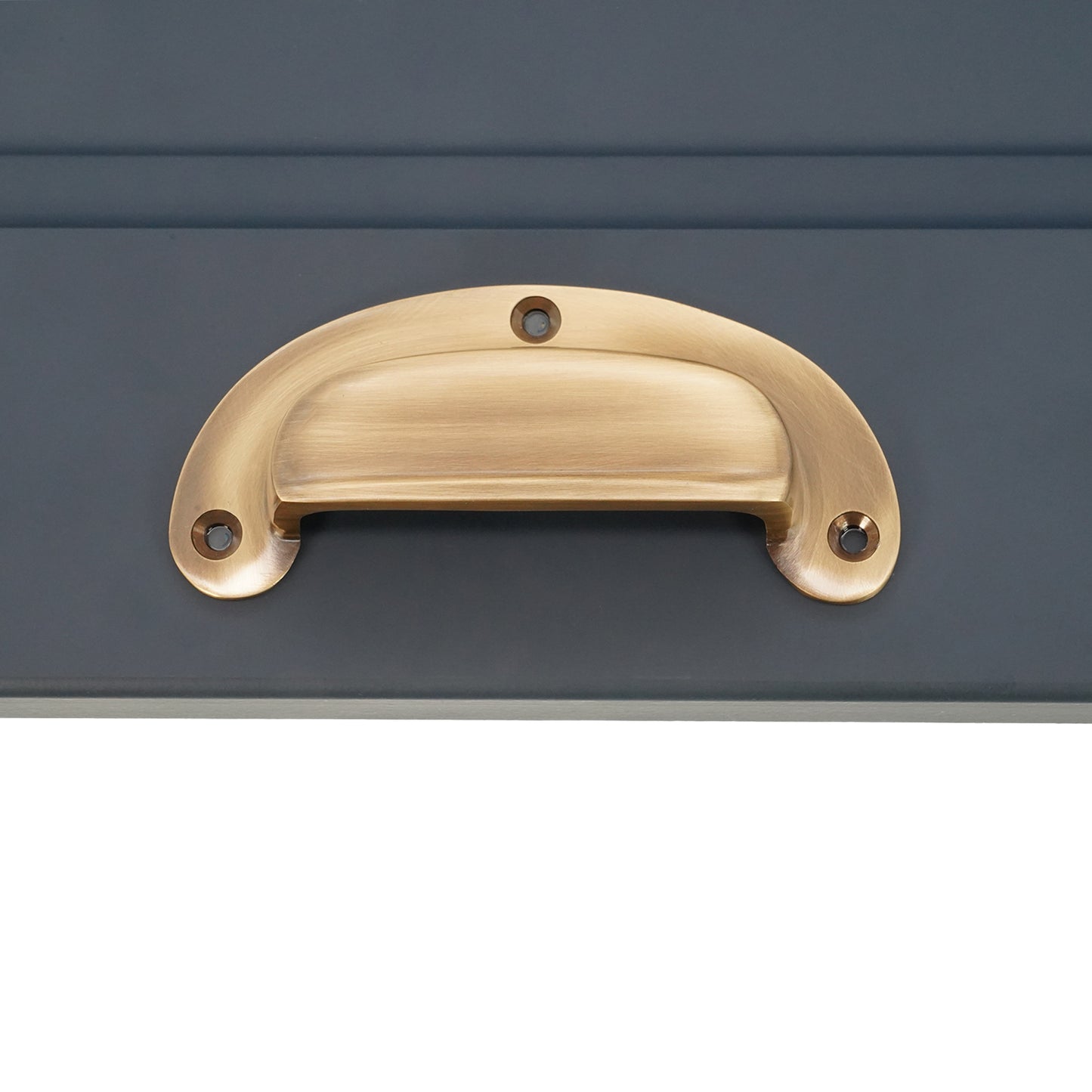Traditional Cup Pull Antique Brass