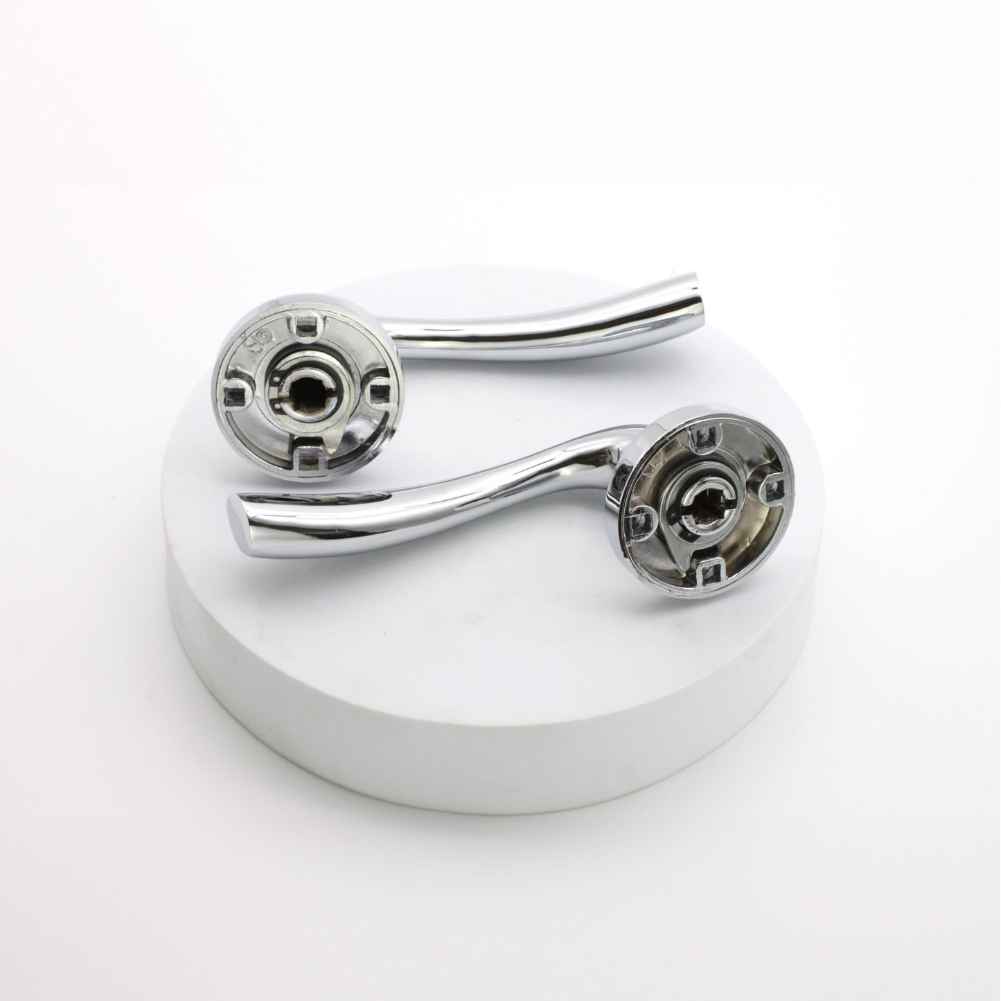 Polished Chrome Lever Door Handle Home Decor