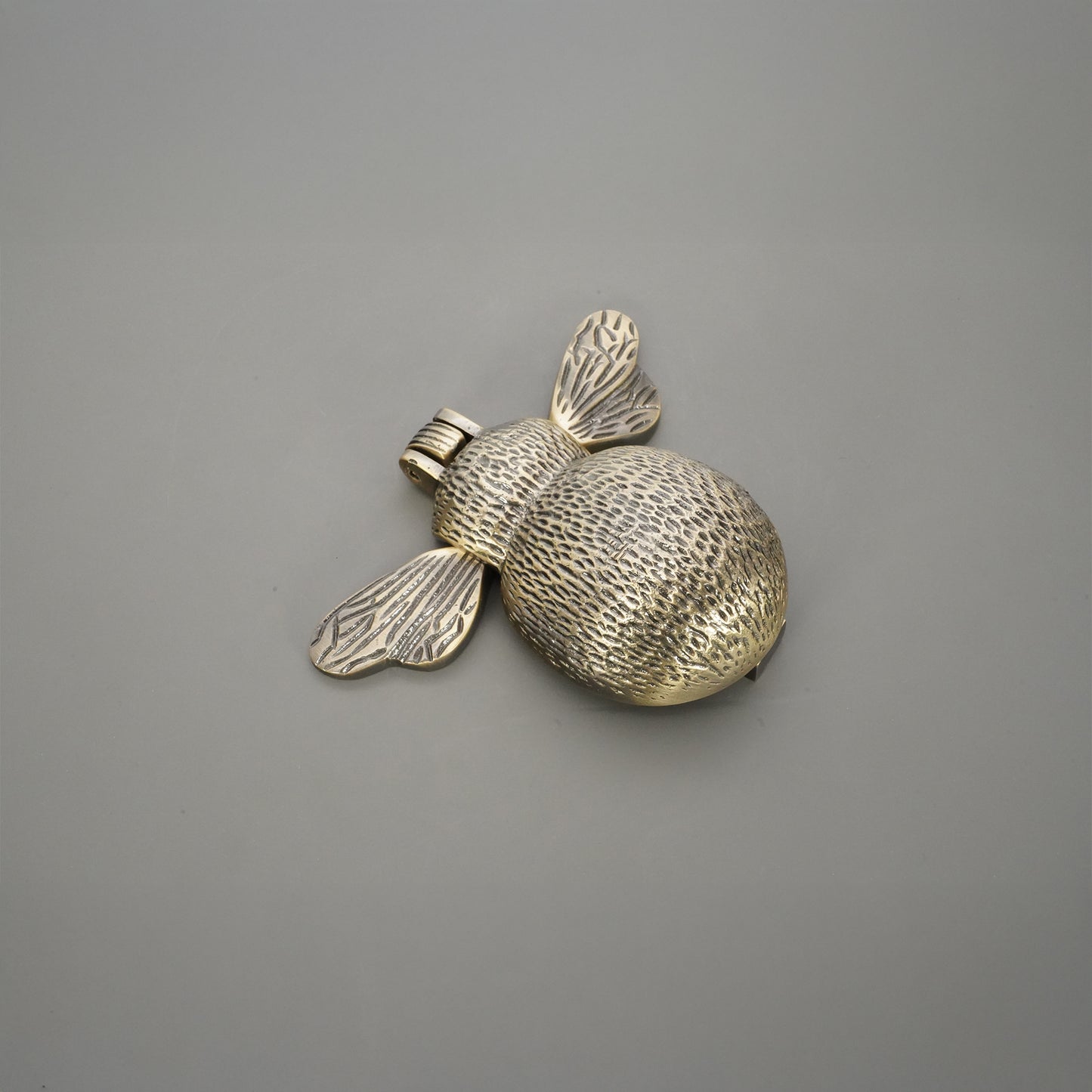 Bumble Bee Door Knocker Antique Brass