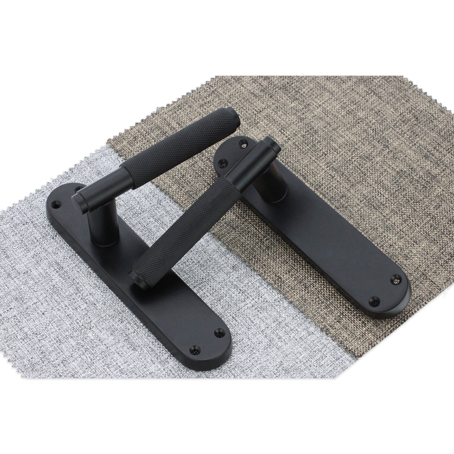 Rändelhebel von Connaught am Backplate-Riegel Mattschwarz
