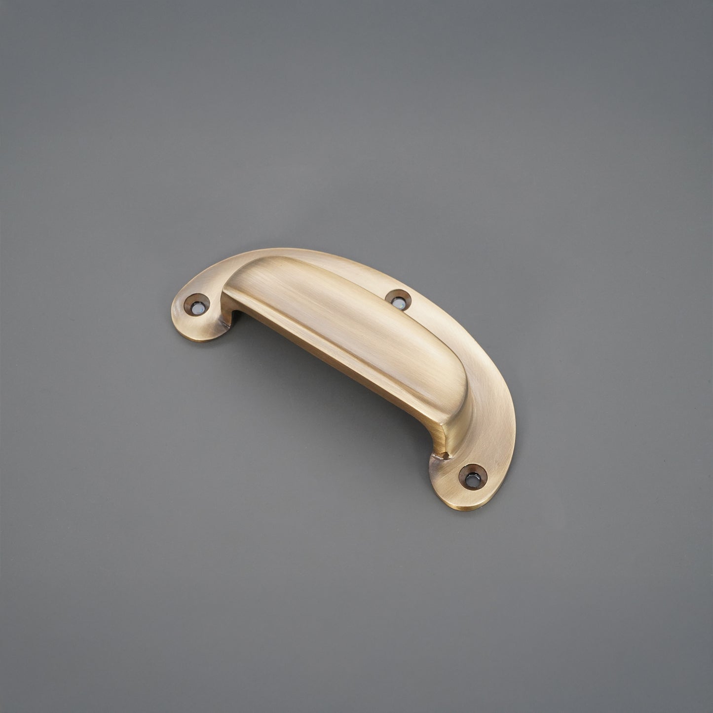 Traditional Cup Pull Antique Brass