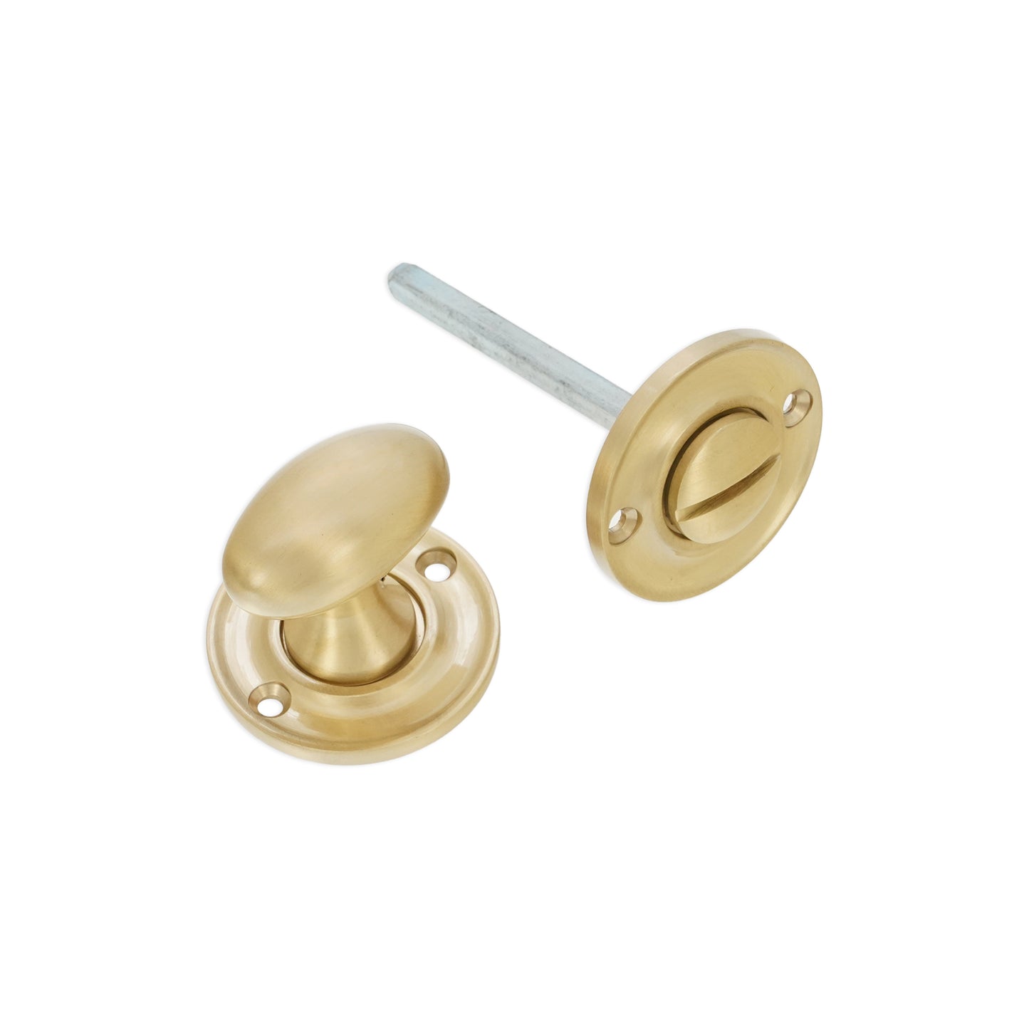Slimline Turn & Release Satin Brass