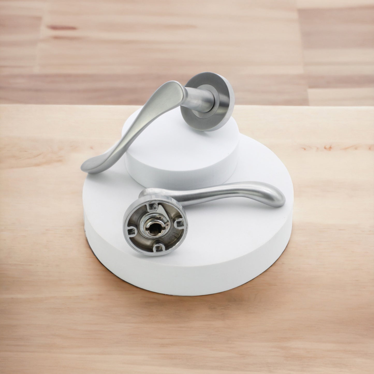 Satin Chrome Lever Door Handle Home Decor