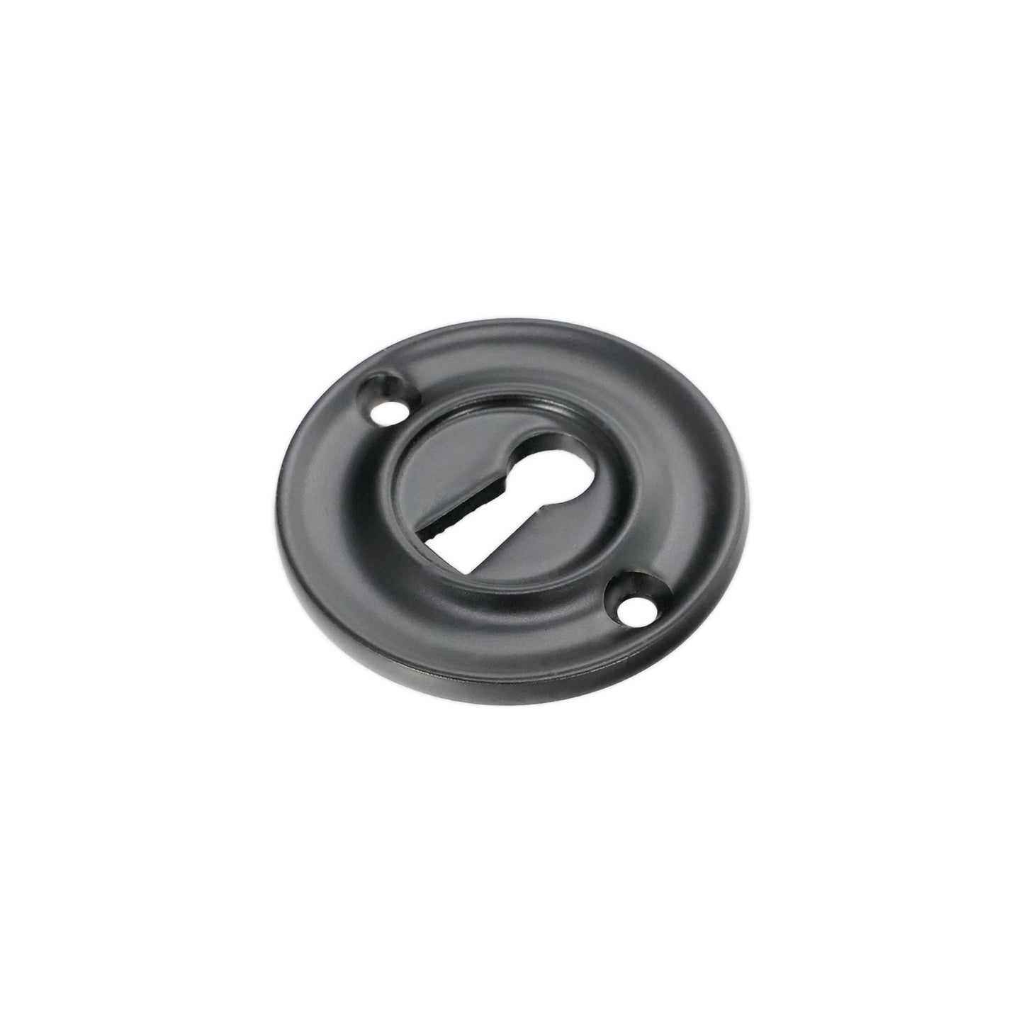 Slimline Standard Escutcheon Matt Black