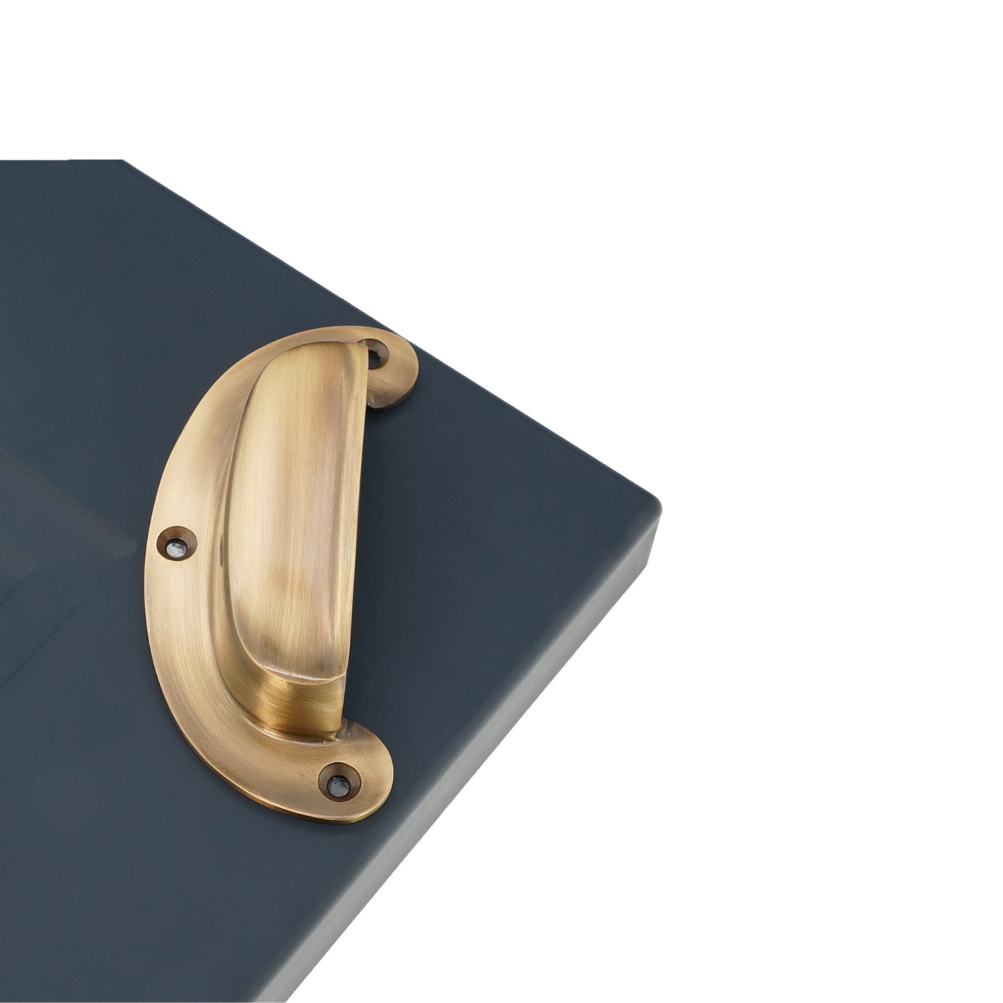 Traditional Cup Pull Antique Brass