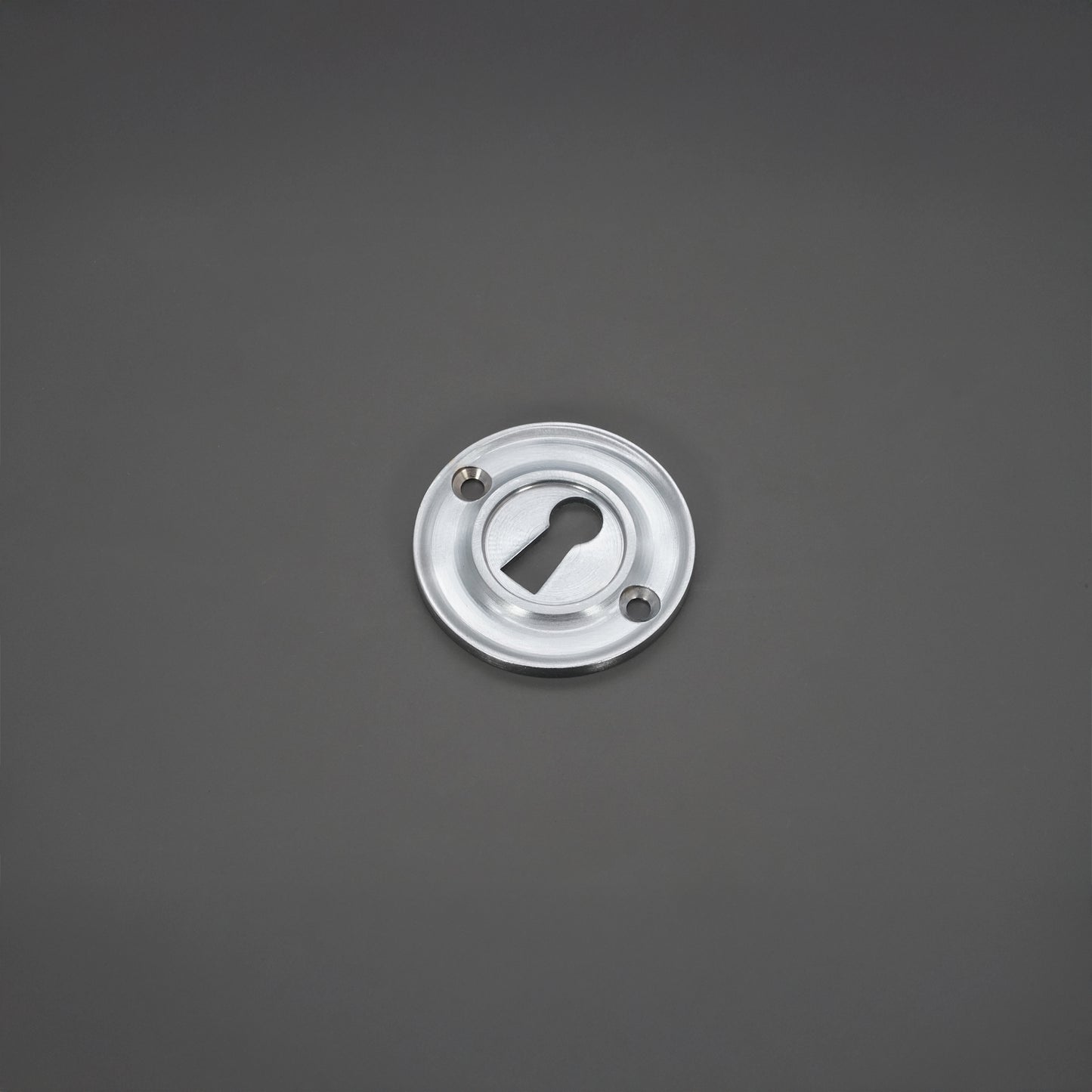 Slimline Standard Escutcheon Satin Chrome