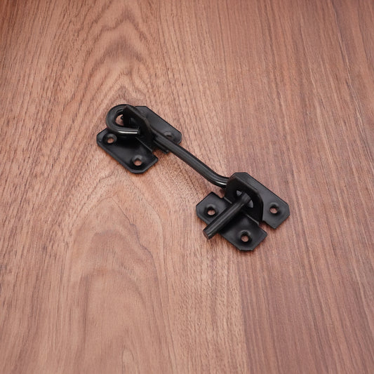 Iron Cabin Hook Black 4" - 100mm