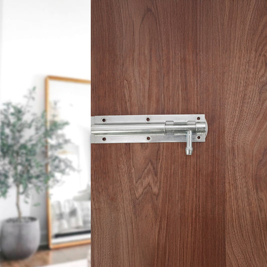 Boulon à canon en fer - Droit 6" Zinc