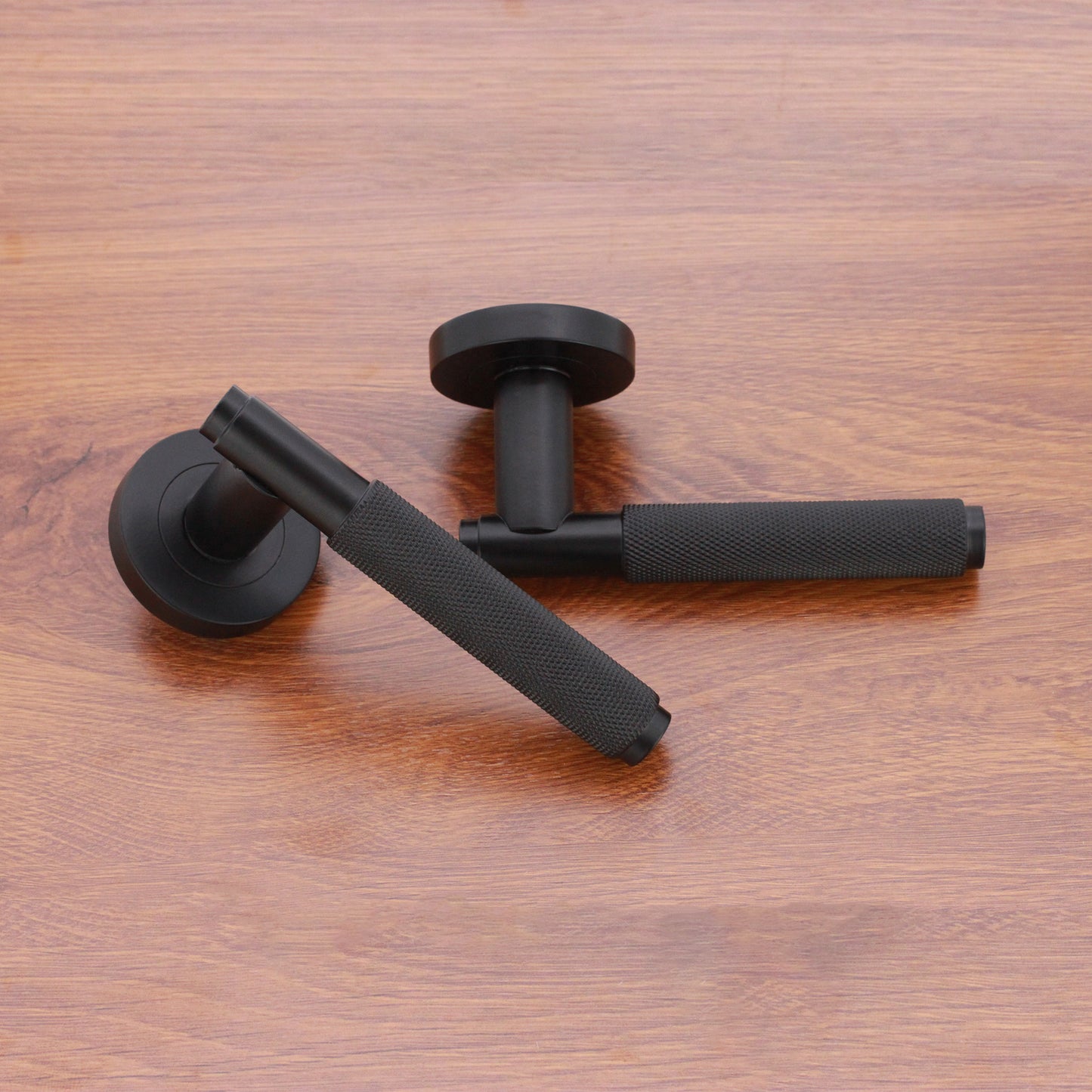 Connaught Lever on Rose Matt Black
