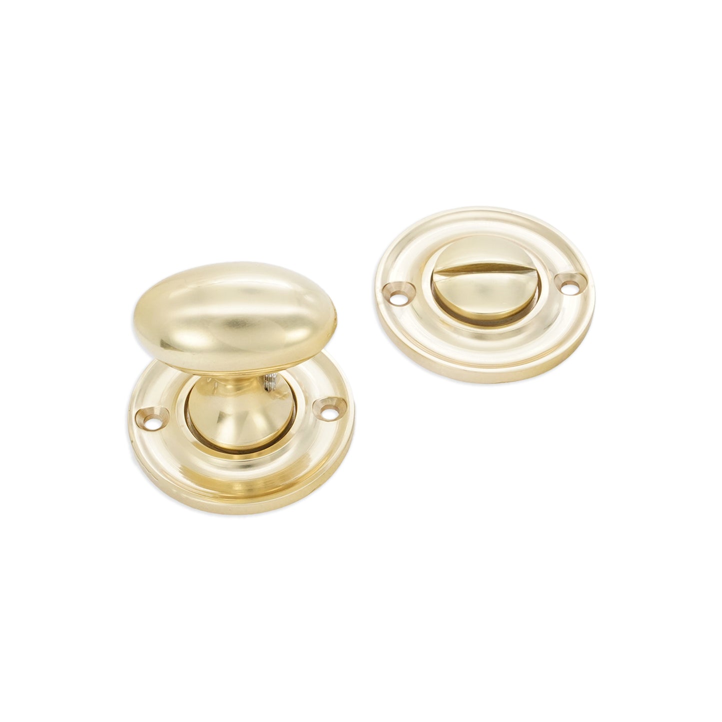 Slimline Turn & Release Polished Brass