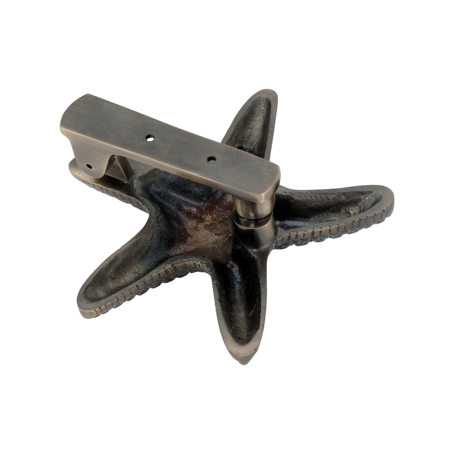 Starfish Door Knocker Antique Brass