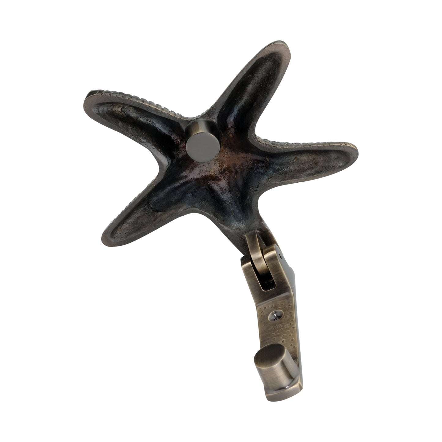 Starfish Door Knocker Antique Brass