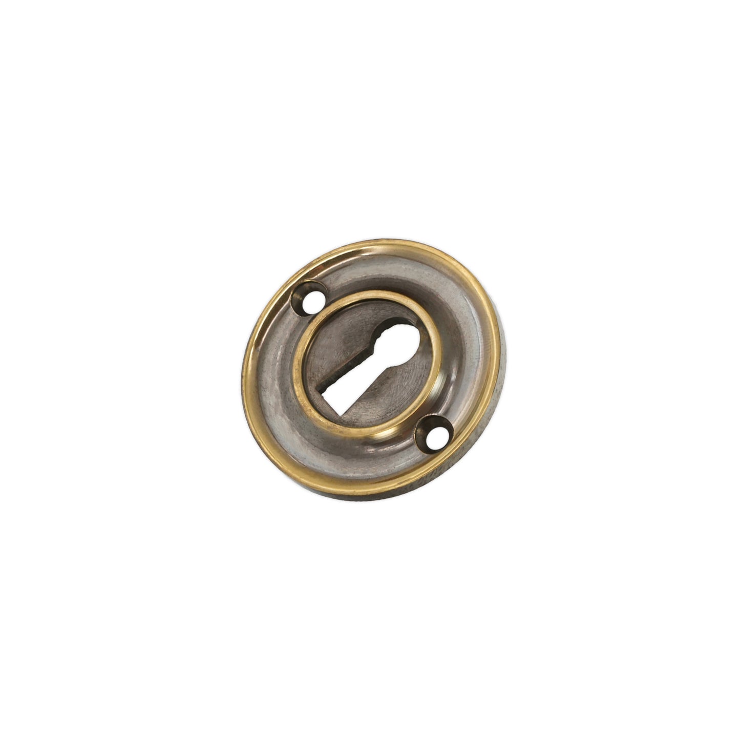 Slimline Standard Escutcheon Aged Brass