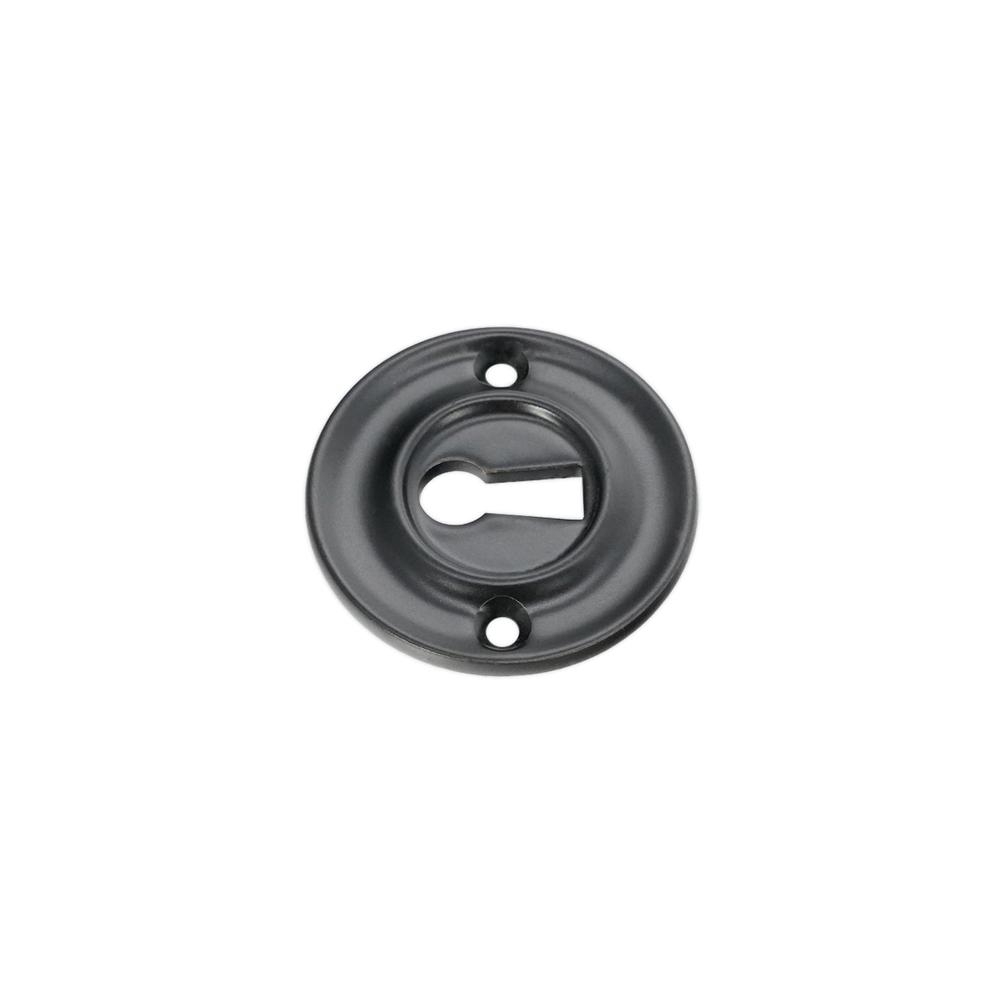 Slimline Standard Escutcheon Matt Black