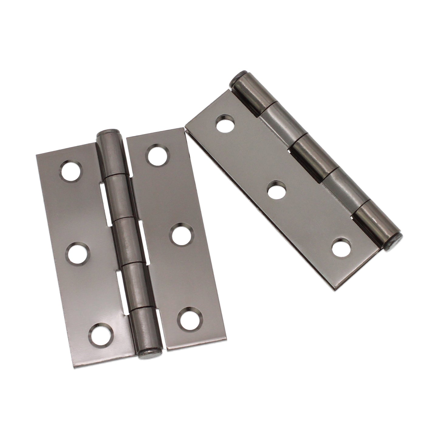 NON CE Mild Steel Butt Hinges - Black Nickel