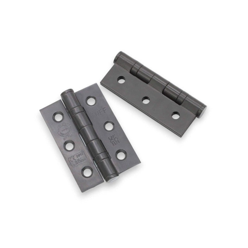 Charnière BB en acier doux CE7 - Gris bronze